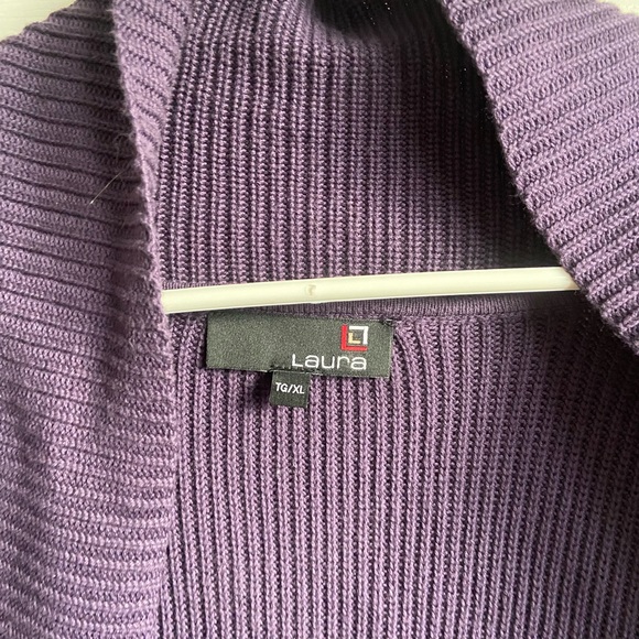 Dark Purple Short Sleeve Vest - Picture 7 of 8